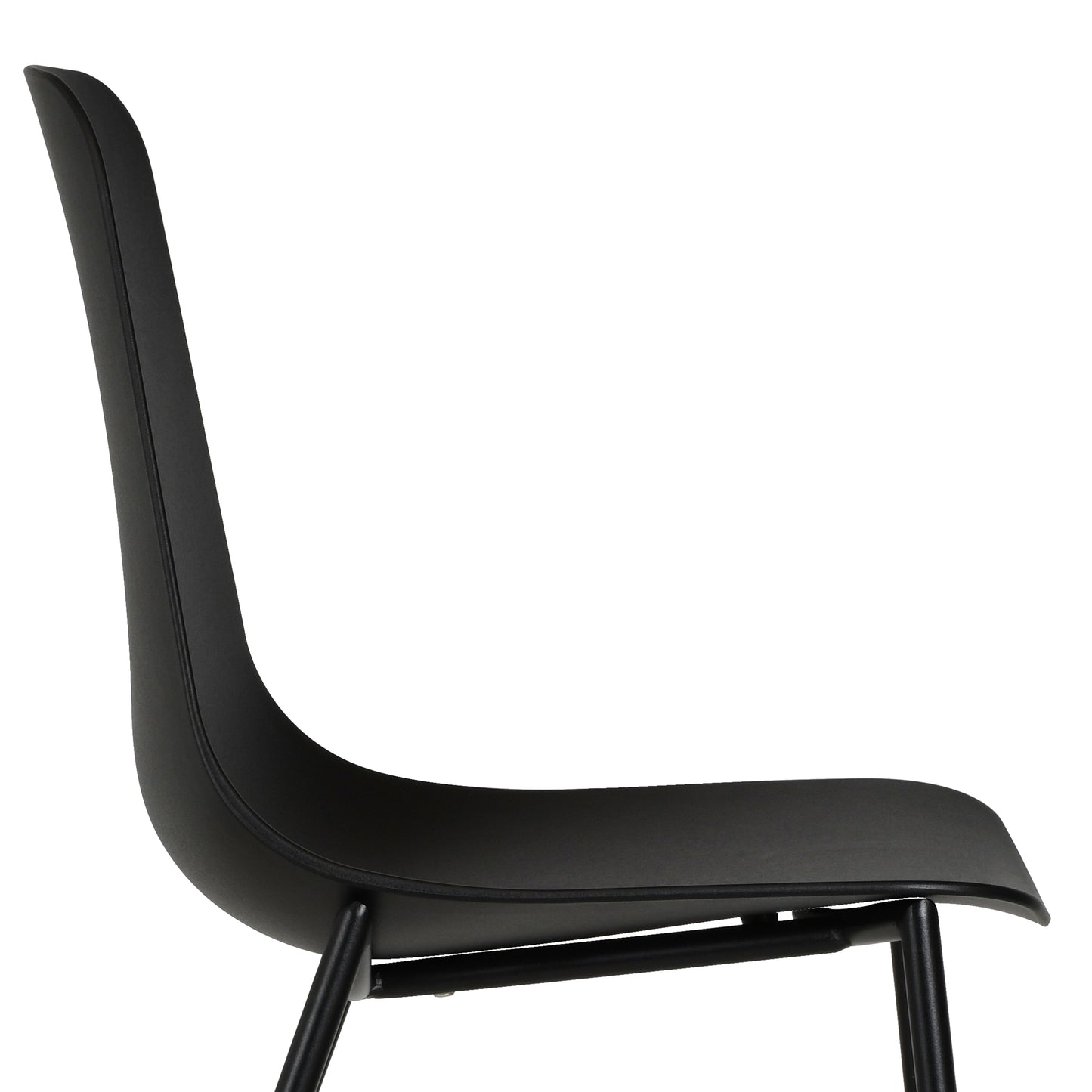 Isla Dining Chair | Ebony Black | Set of 4