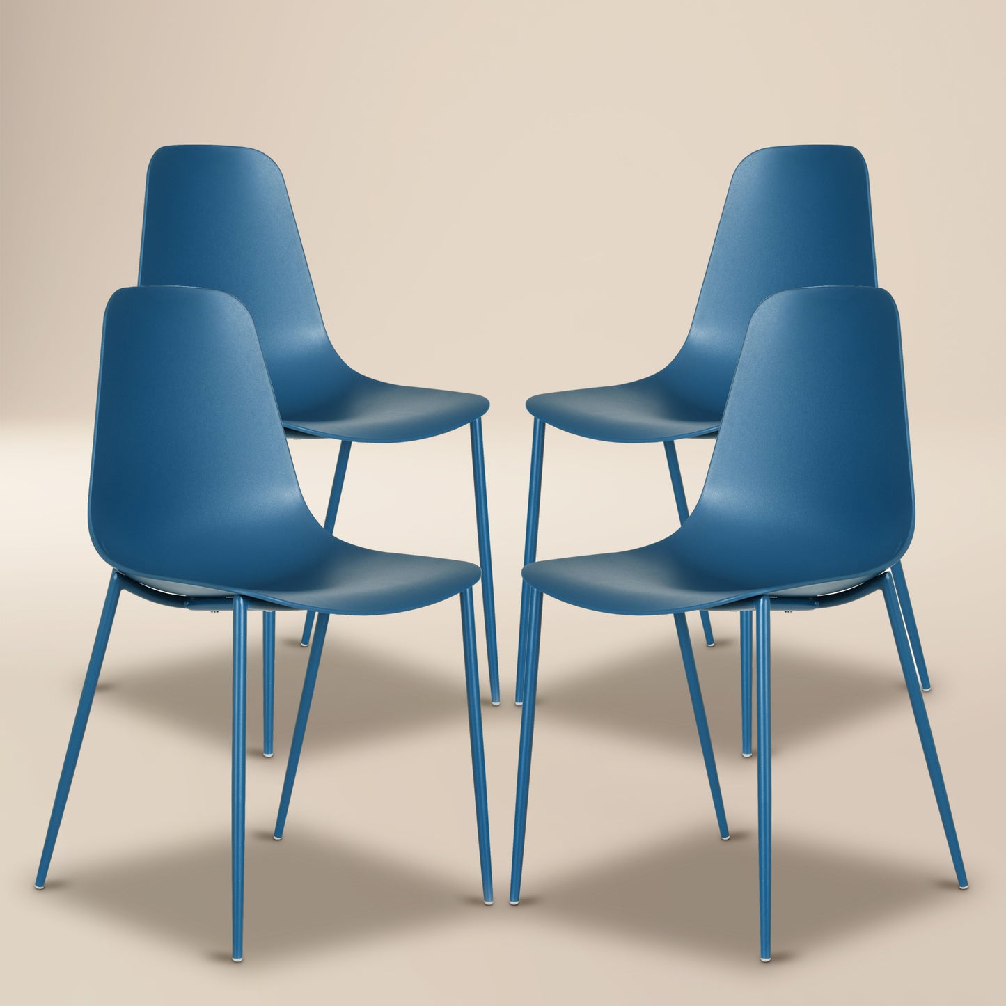 Isla Dining Chair | Lago Blue | Set of 4