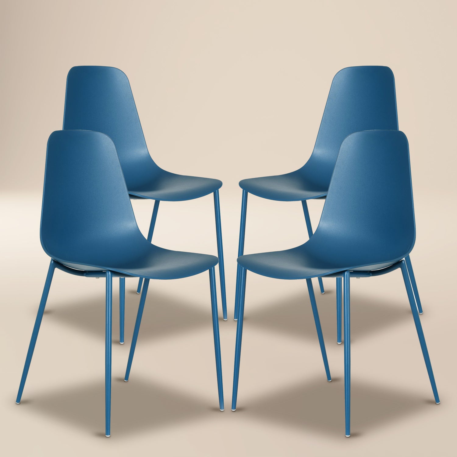 Isla Dining Chair | Lago Blue | Set of 4 