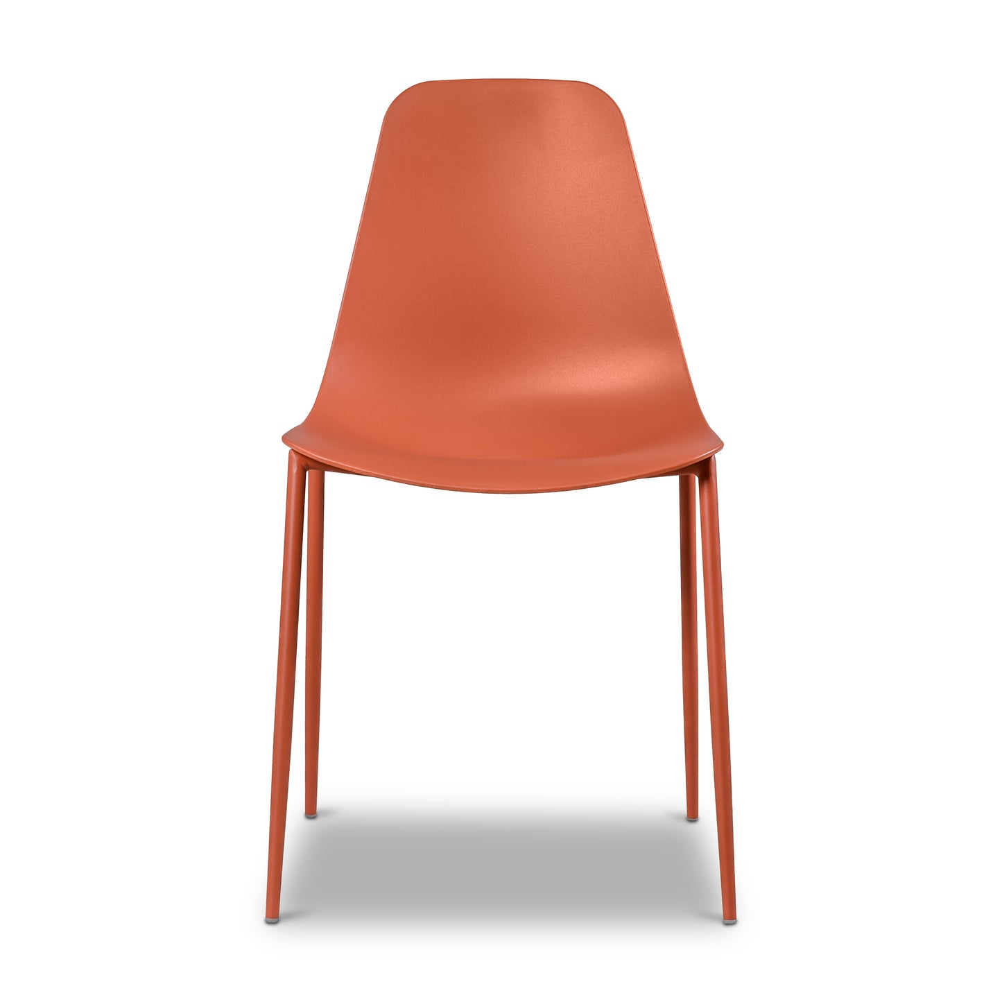 Isla Dining Chair | Coral Red | Set of 4