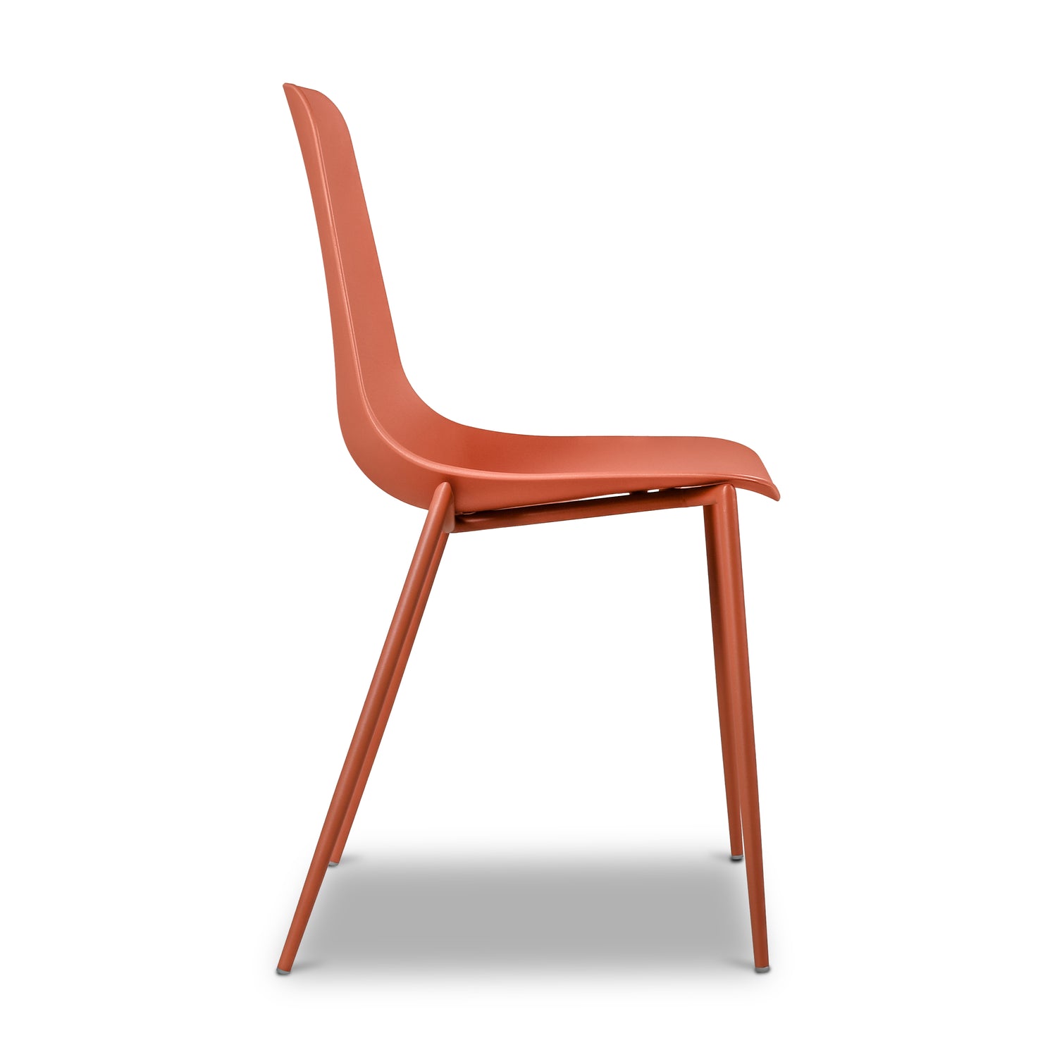 Isla Dining Chair | Coral Red | Set of 4 