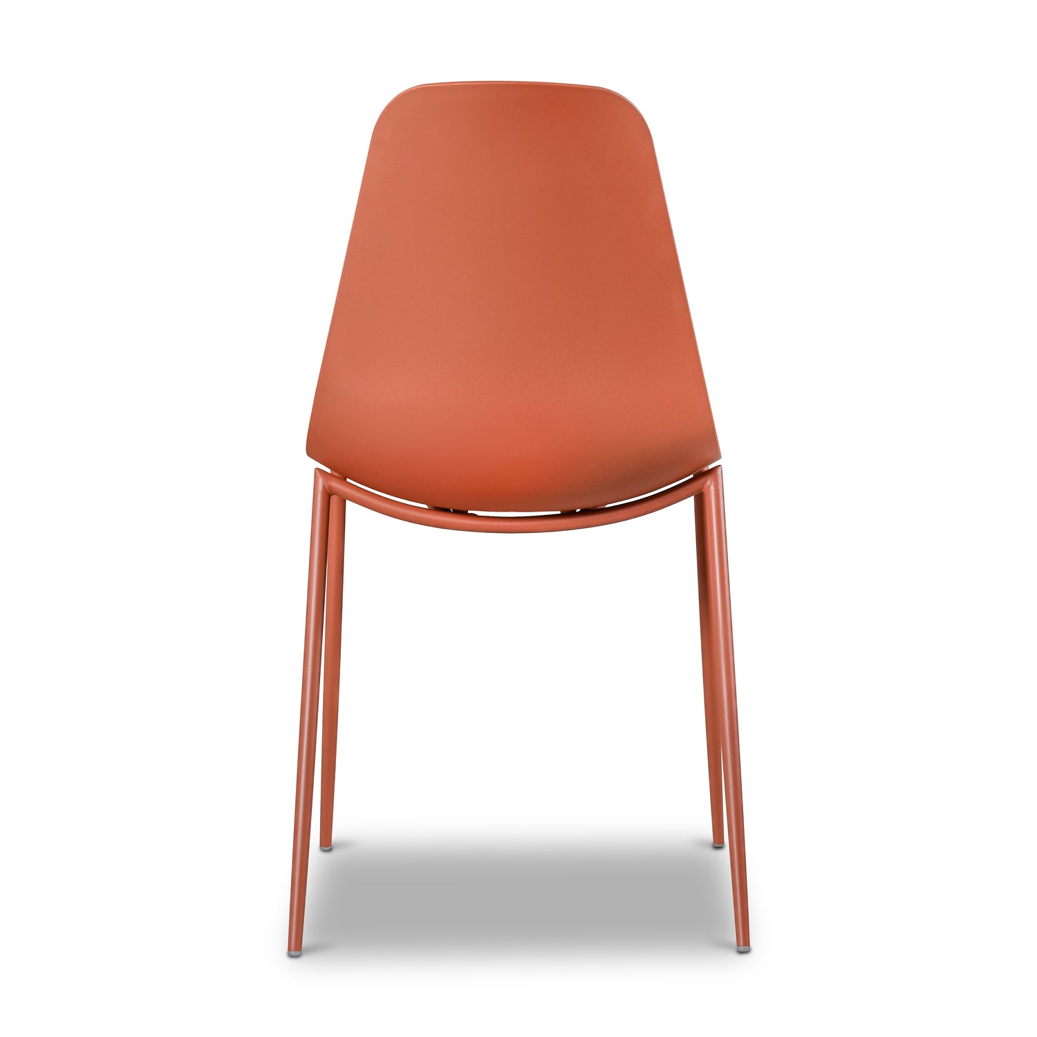 Isla Dining Chair | Coral Red | Set of 4 