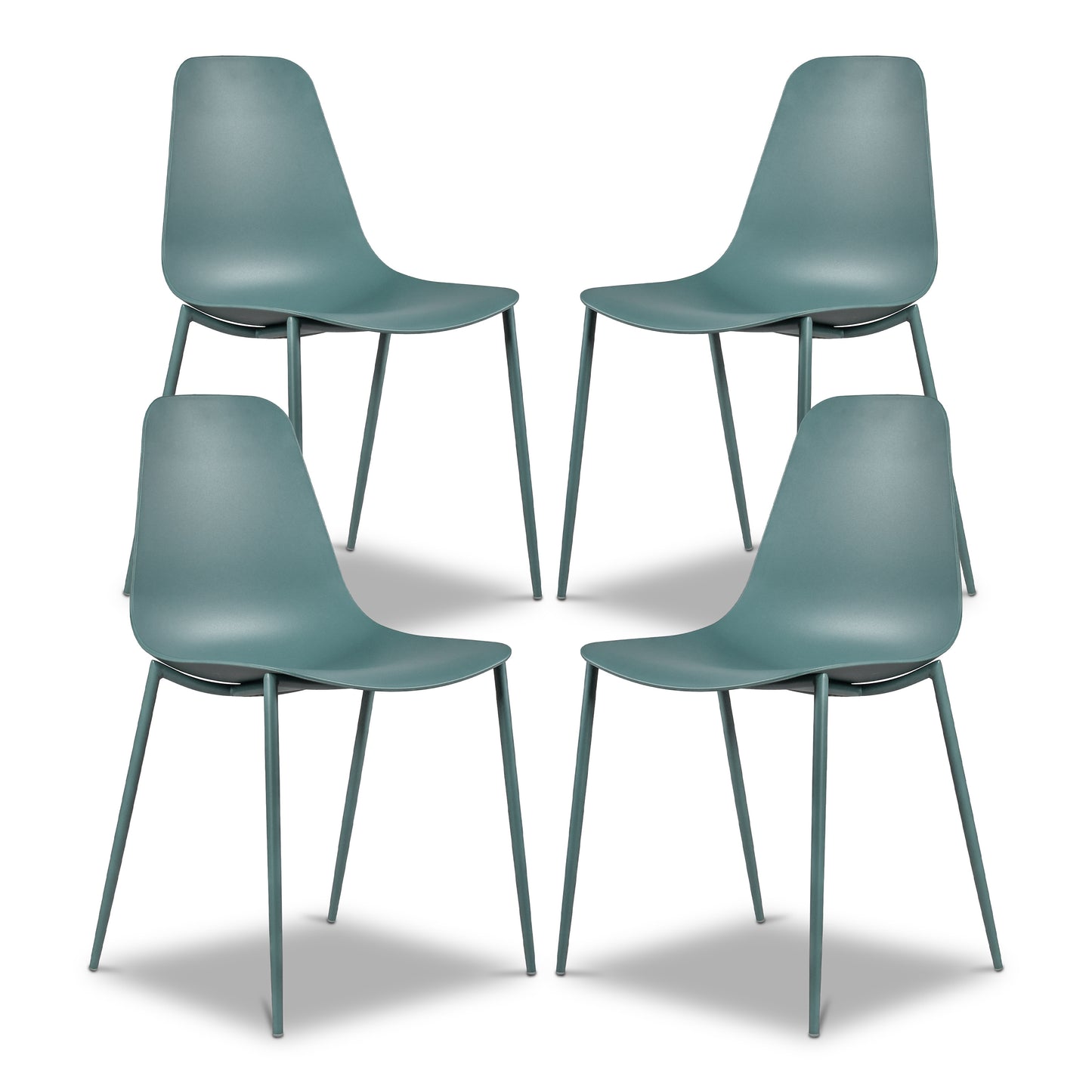 Isla Dining Chair | Coastal Blue | Set of 4