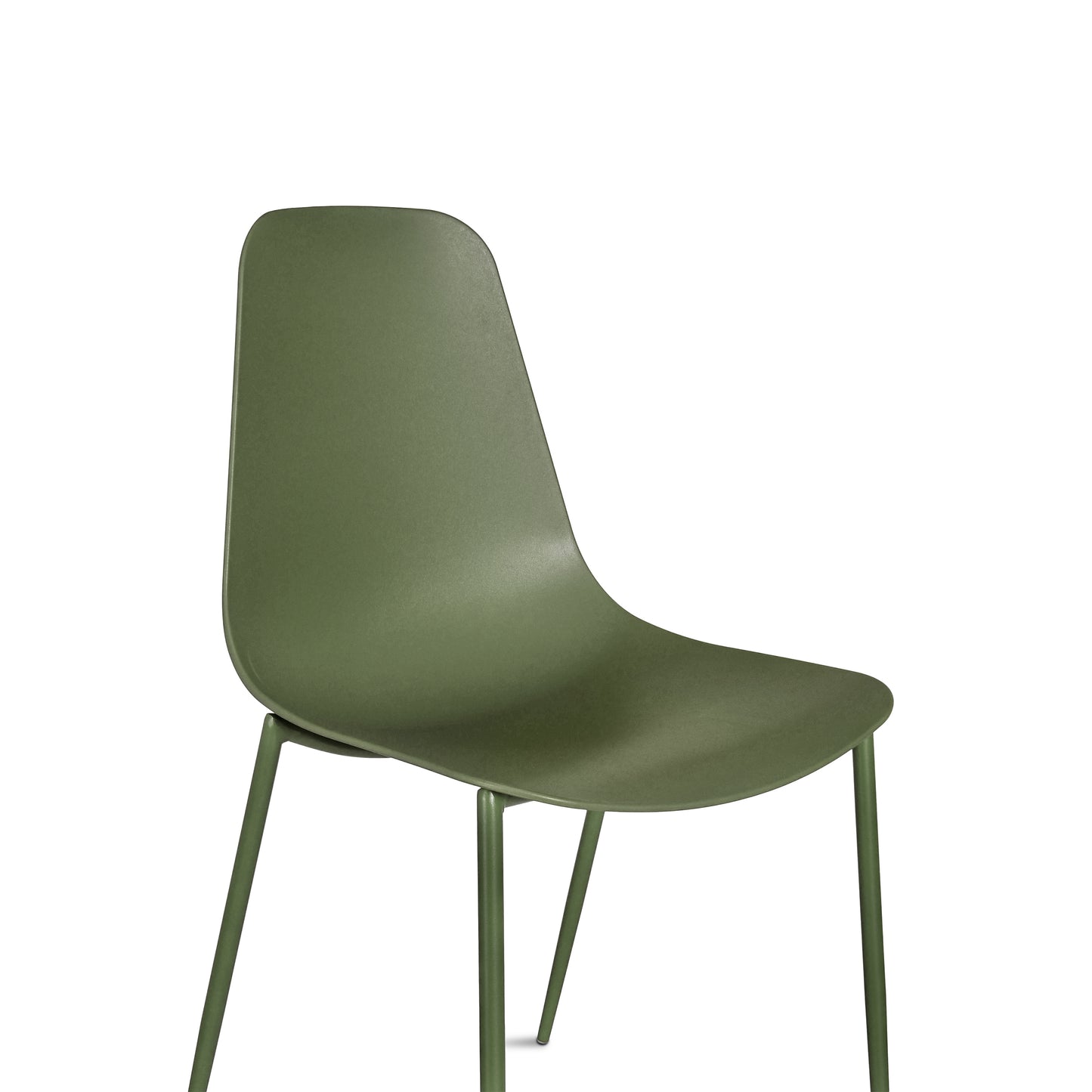 Isla Dining Chair | Moss Green | Set of 4