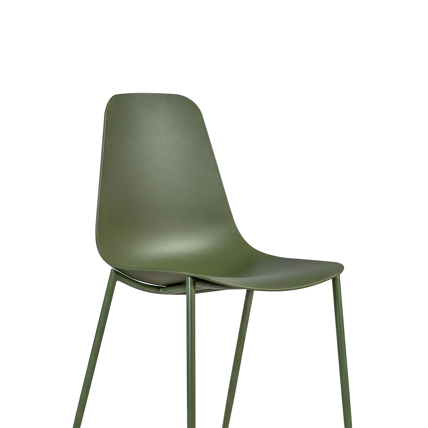 Isla Dining Chair | Moss Green | Set of 4