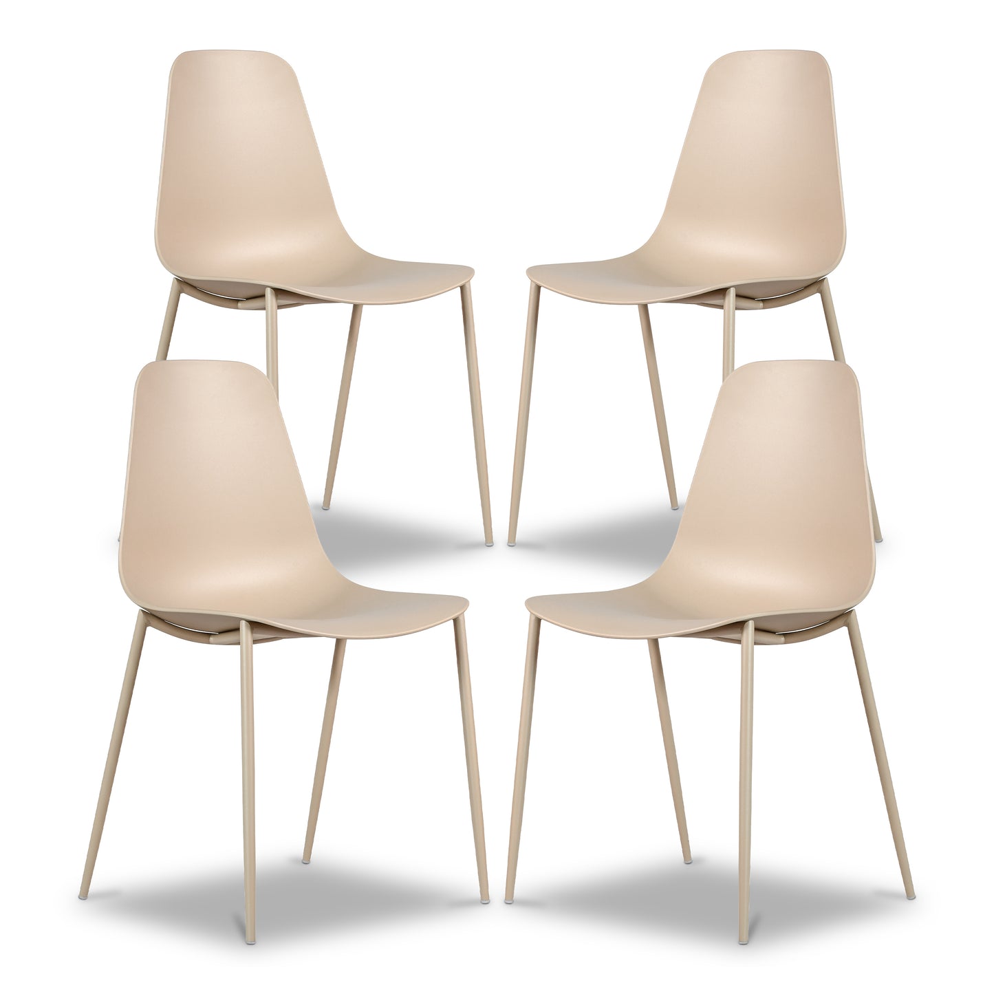 Isla Dining Chair | Khaki | Set of 4