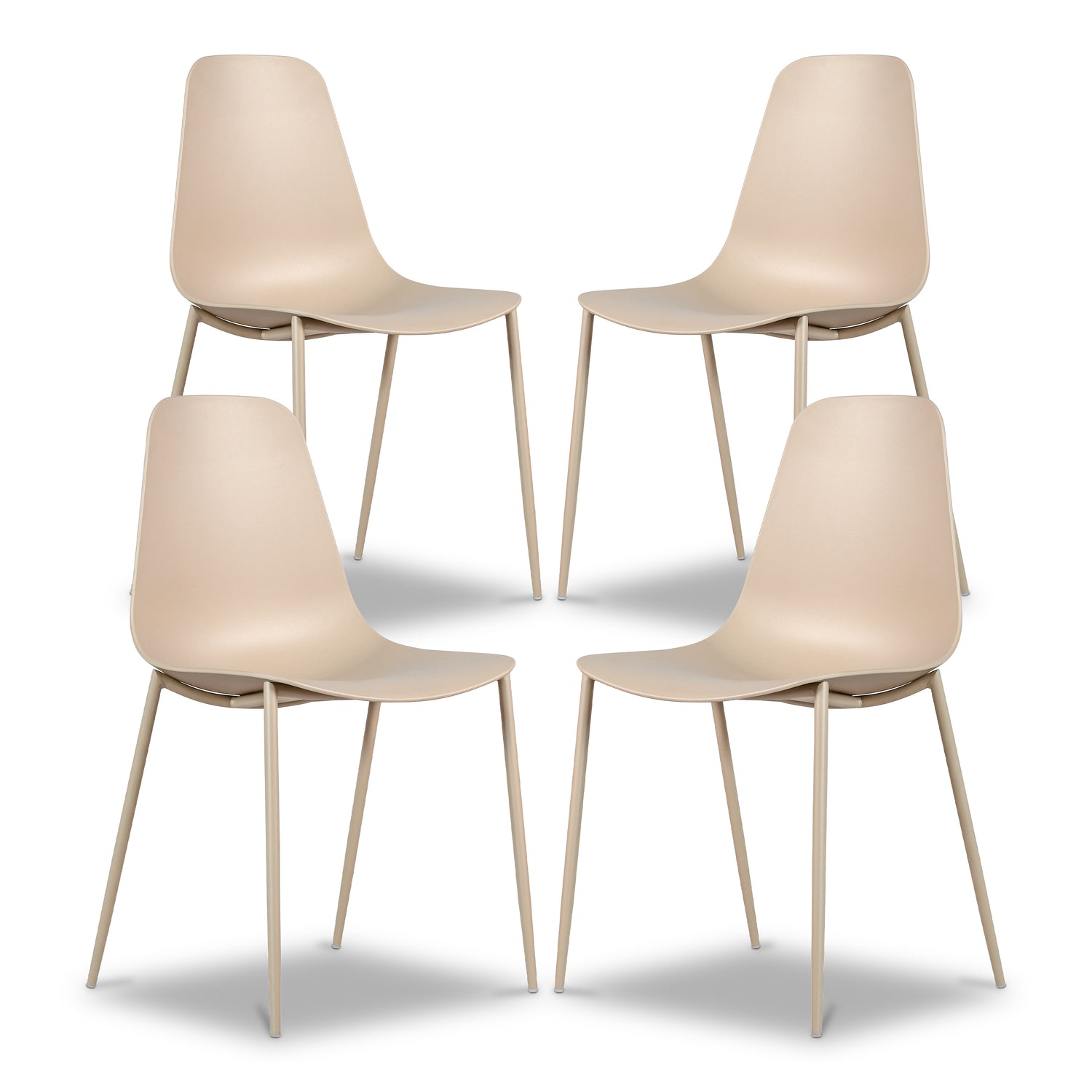 Isla Dining Chair | Khaki | Set of 4 
