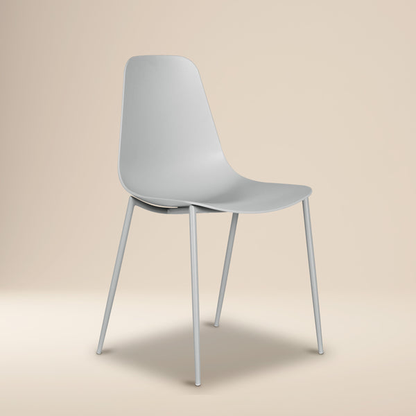 Isla Dining Chair | Feather Grey | Set of 4