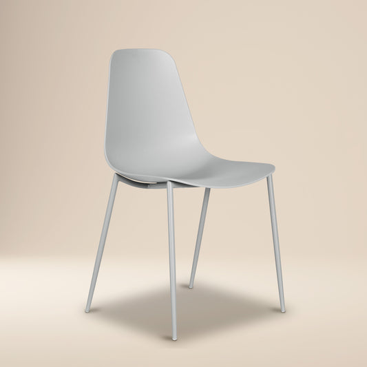 Isla Dining Chair | Feather Grey | Set of 4