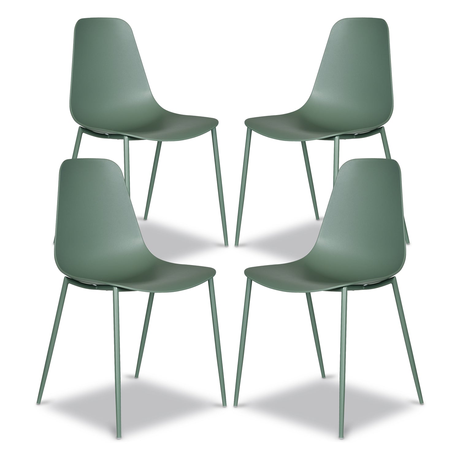 Isla Dining Chair | Pistachio Green | Set of 4 