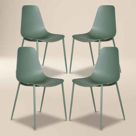Isla Dining Chair | Pistachio Green | Set of 4