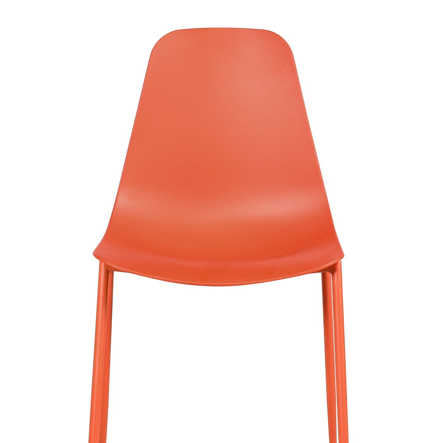 Isla Dining Chair | Orange | Set of 4