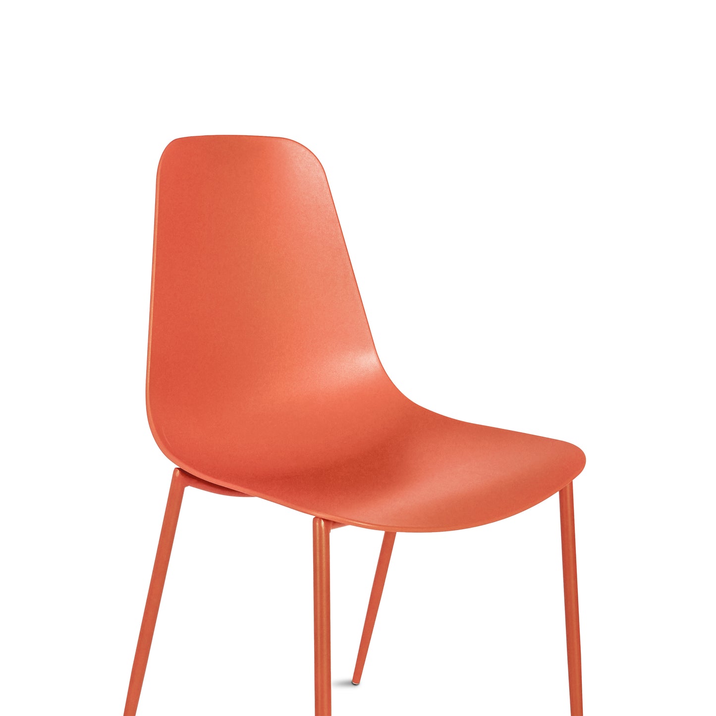 Isla Dining Chair | Orange | Set of 4