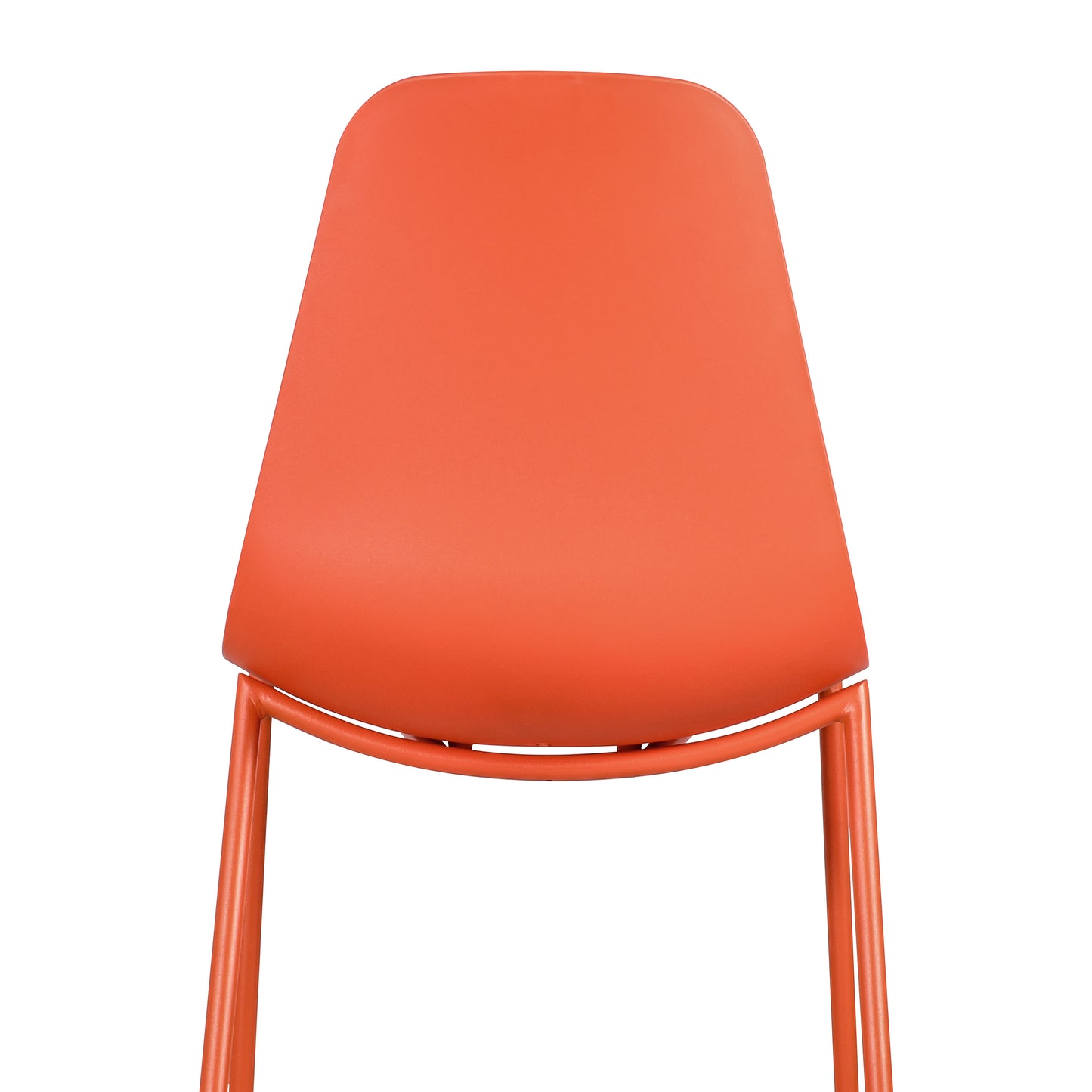 Isla Dining Chair | Orange | Set of 4