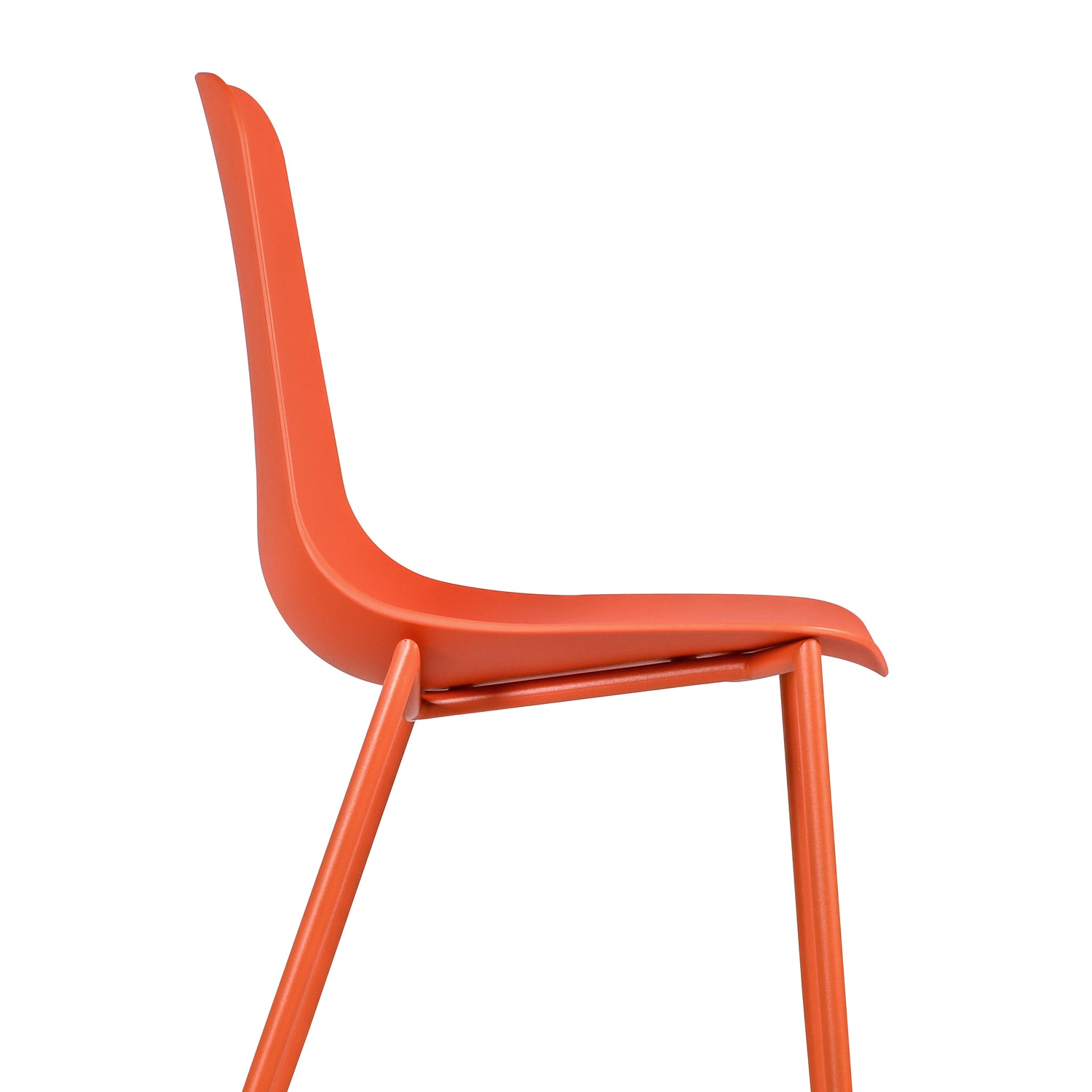 Isla Dining Chair | Orange | Set of 4 