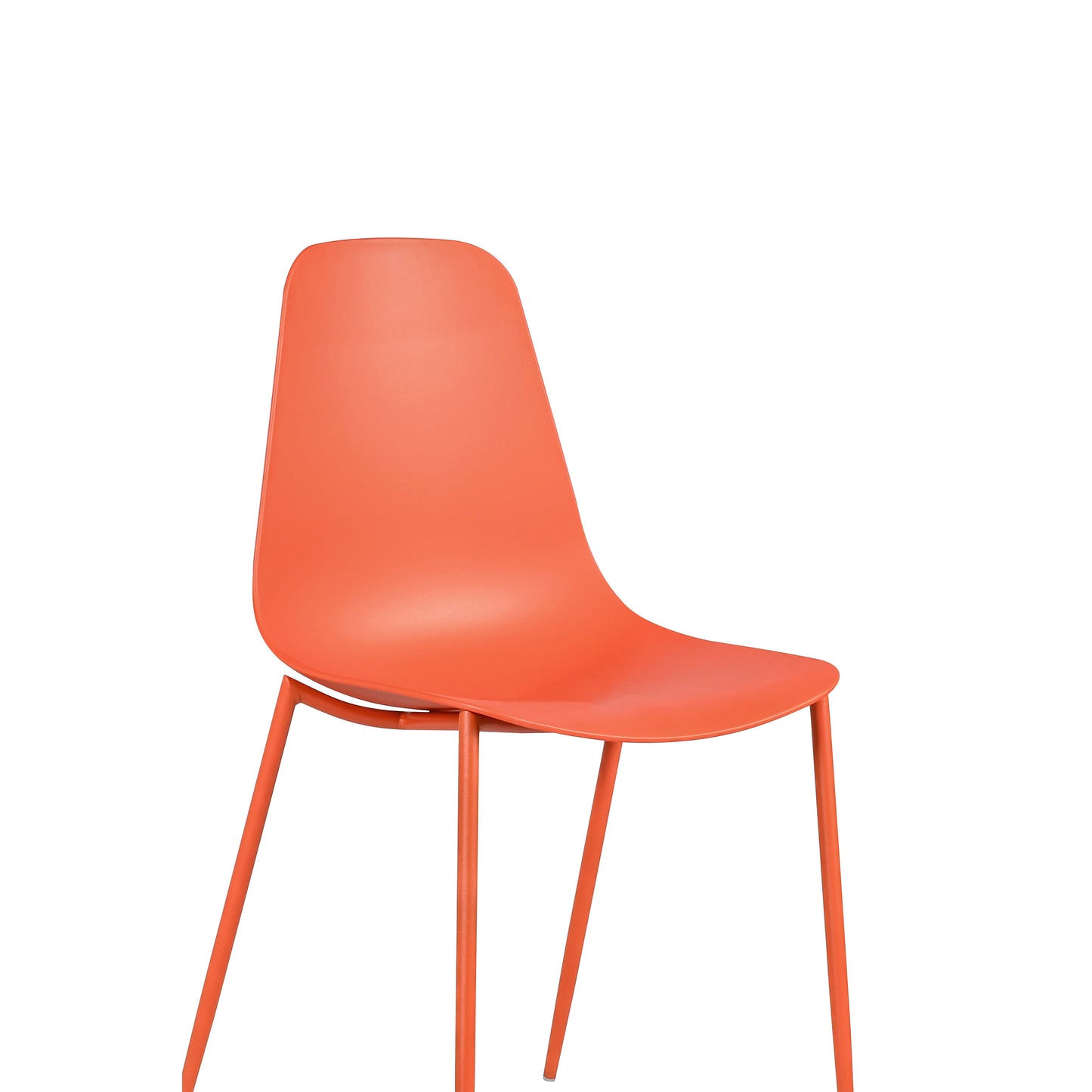 Isla Dining Chair | Orange | Set of 4