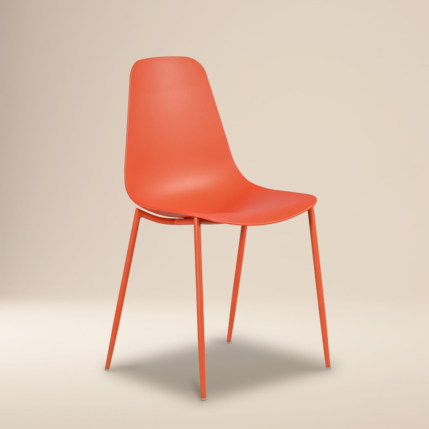 Isla Dining Chair | Orange | Set of 4