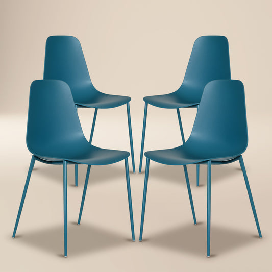 Isla Dining Chair | Ocean Teal | Set of 4