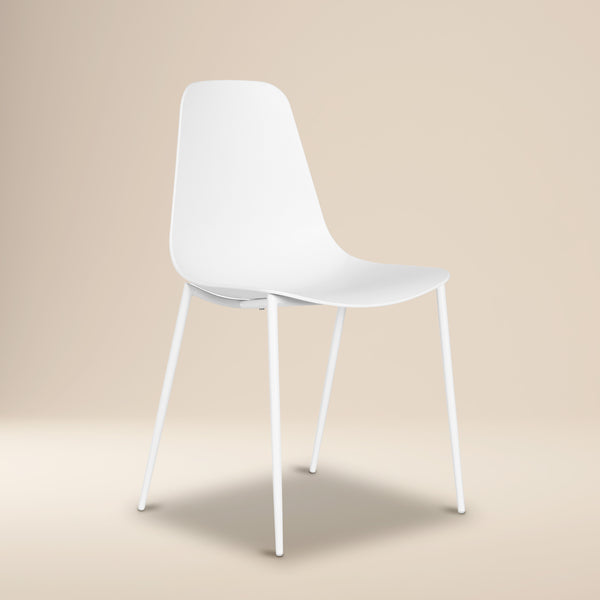 Isla Dining Chair | White | Set of 4