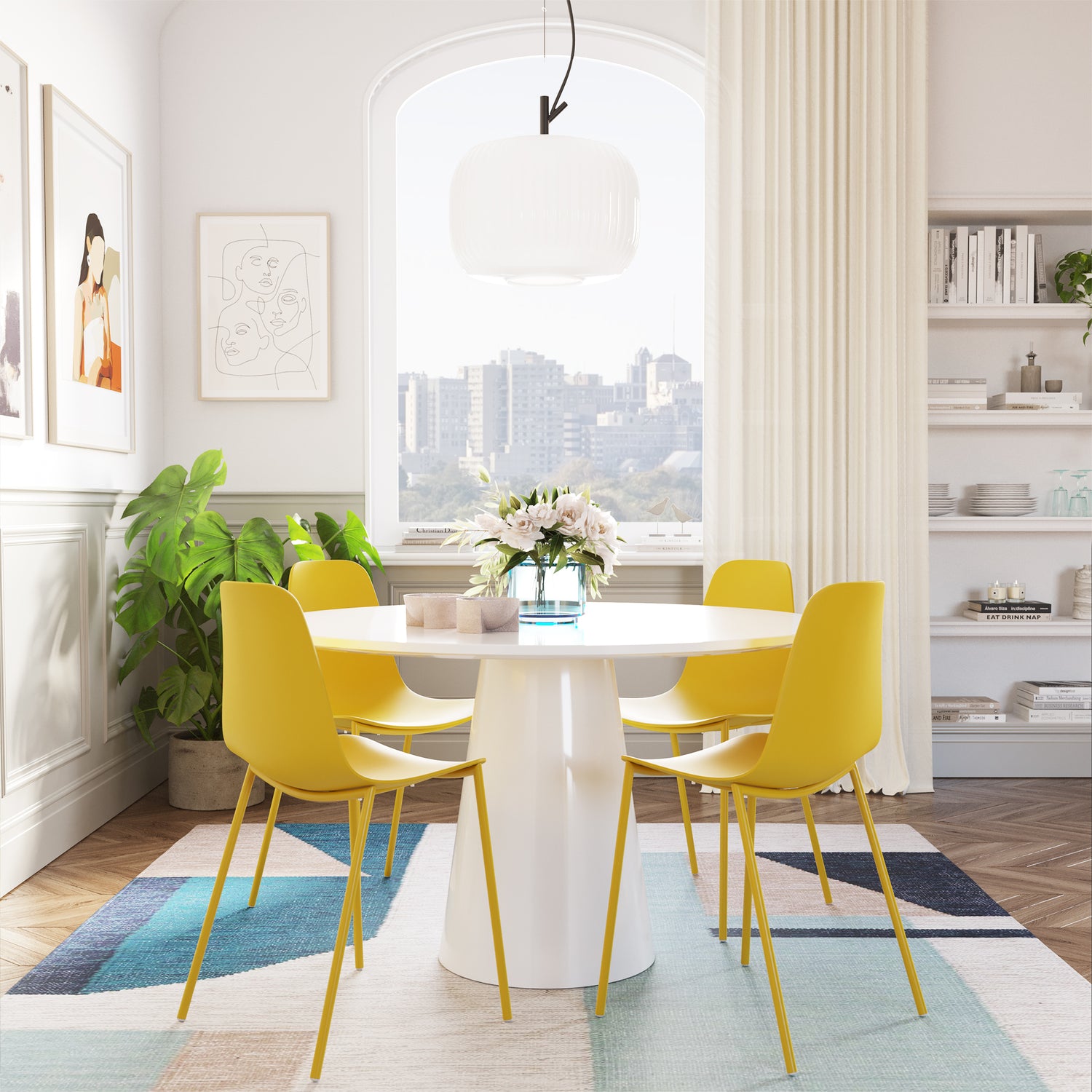 Isla Dining Chair | Sunburst Yellow | Set of 4 