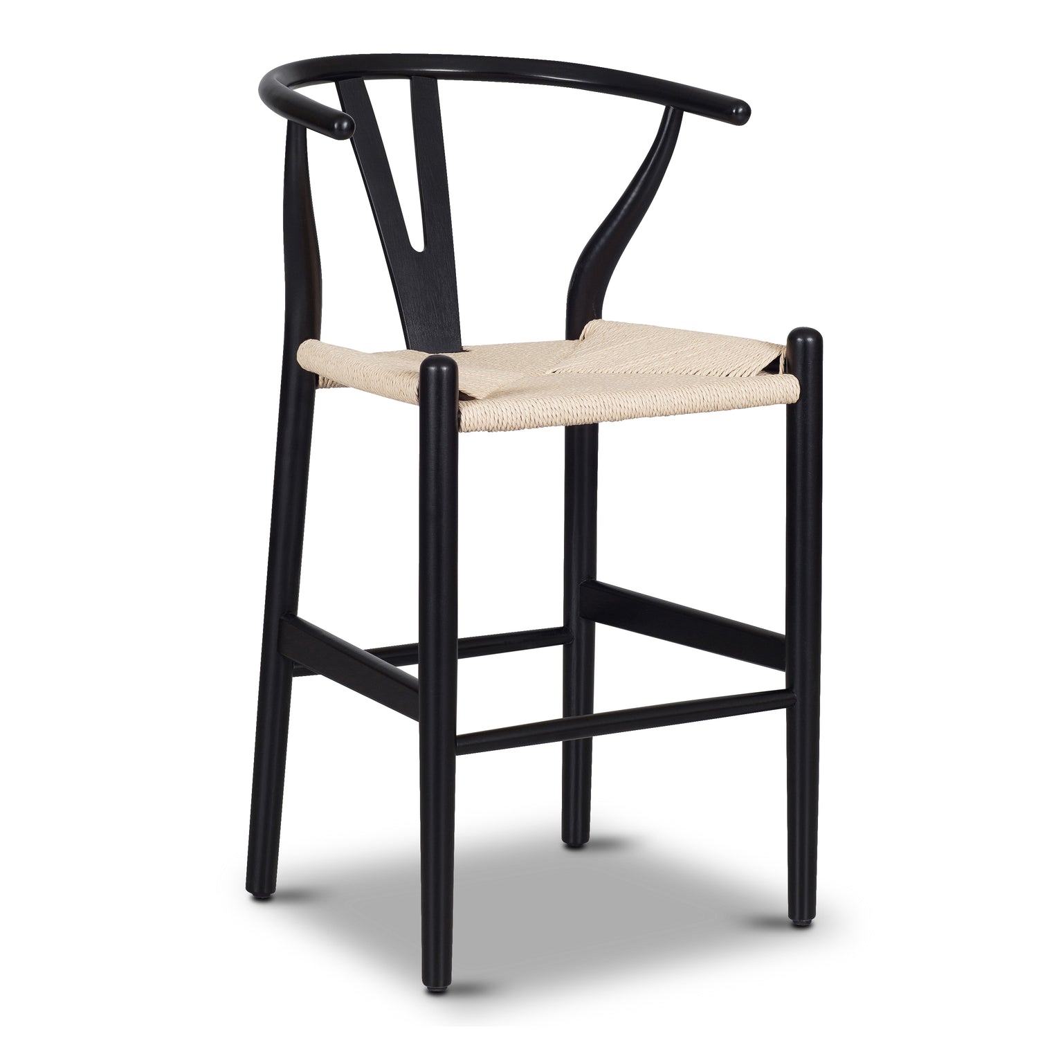 Weave Counter Stool | Black 