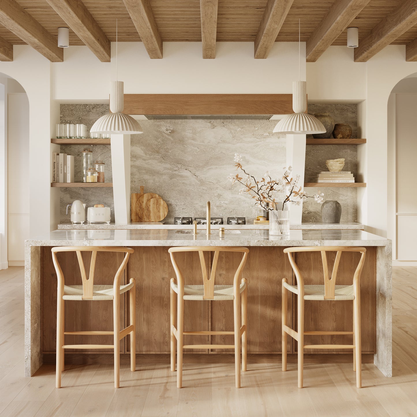Weave Counter Stool | Natural