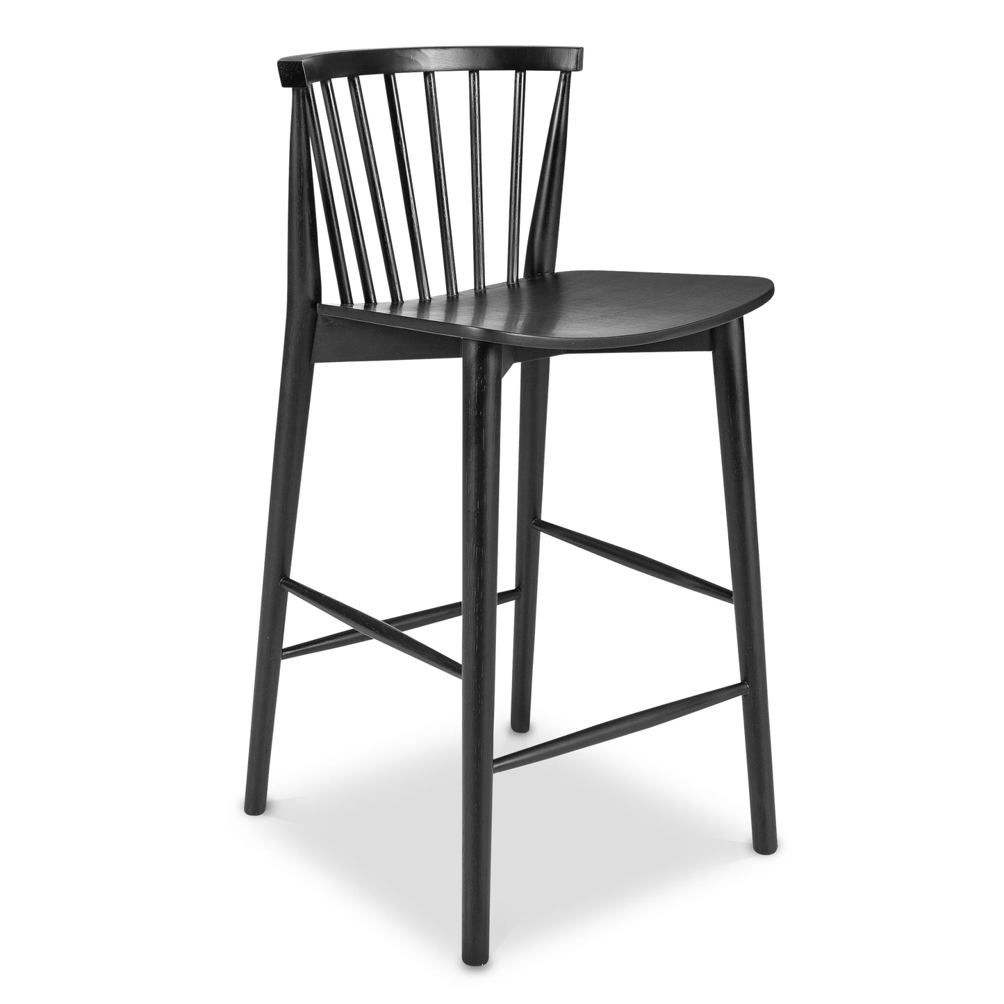 Ligna Counter Stool | Black