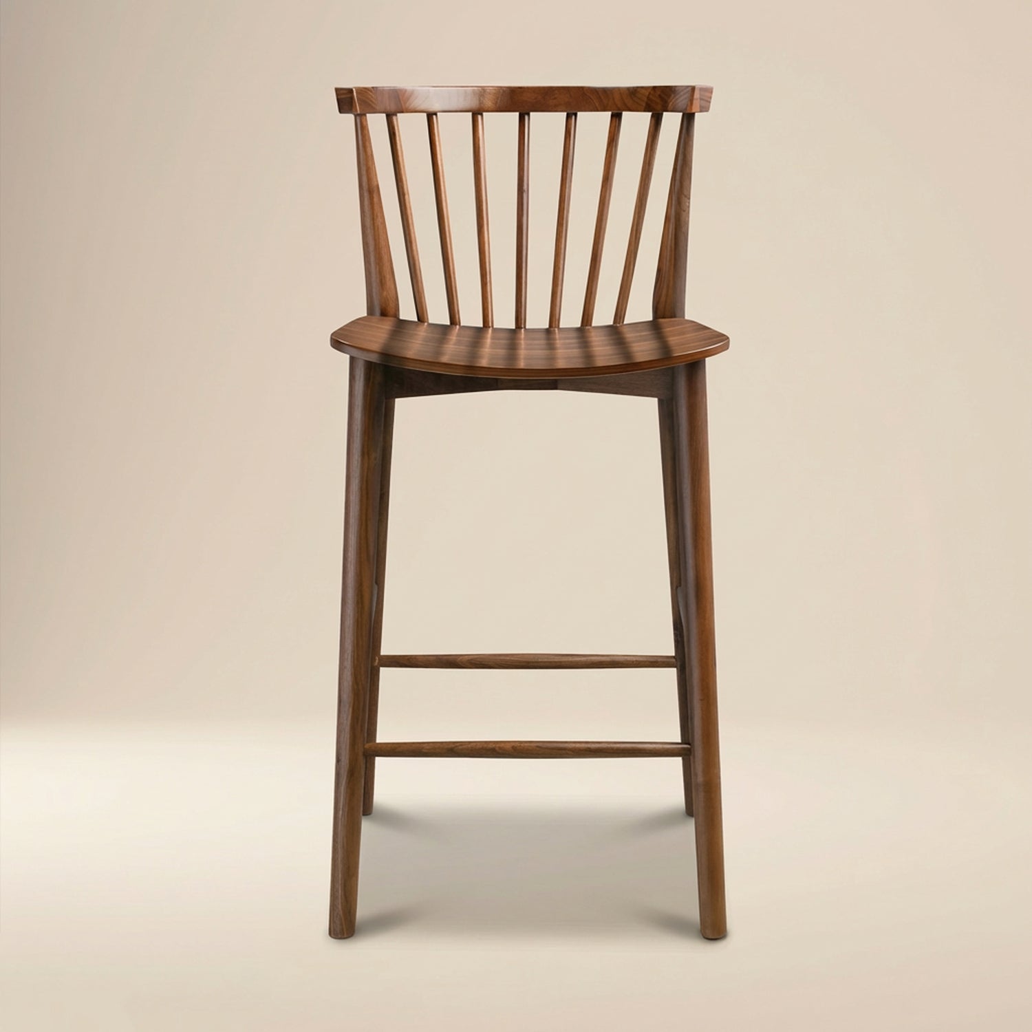 Ligna Counter Stool | Walnut 