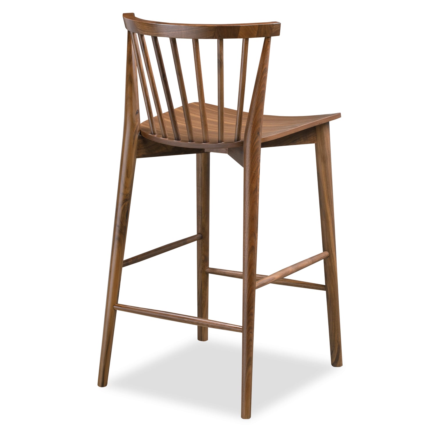 Ligna Counter Stool | Walnut 