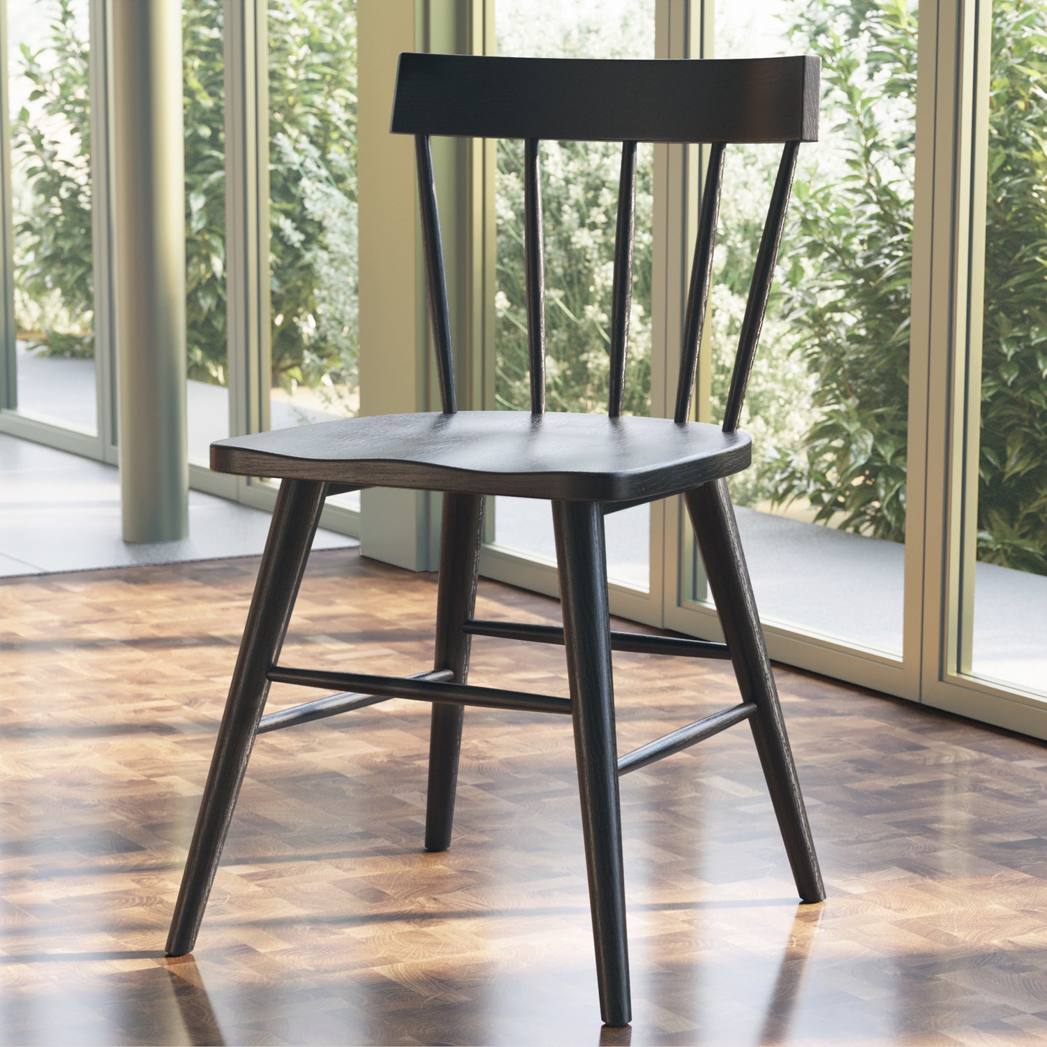 Hava Dining Chair 2.0 | Black lifestyle_image