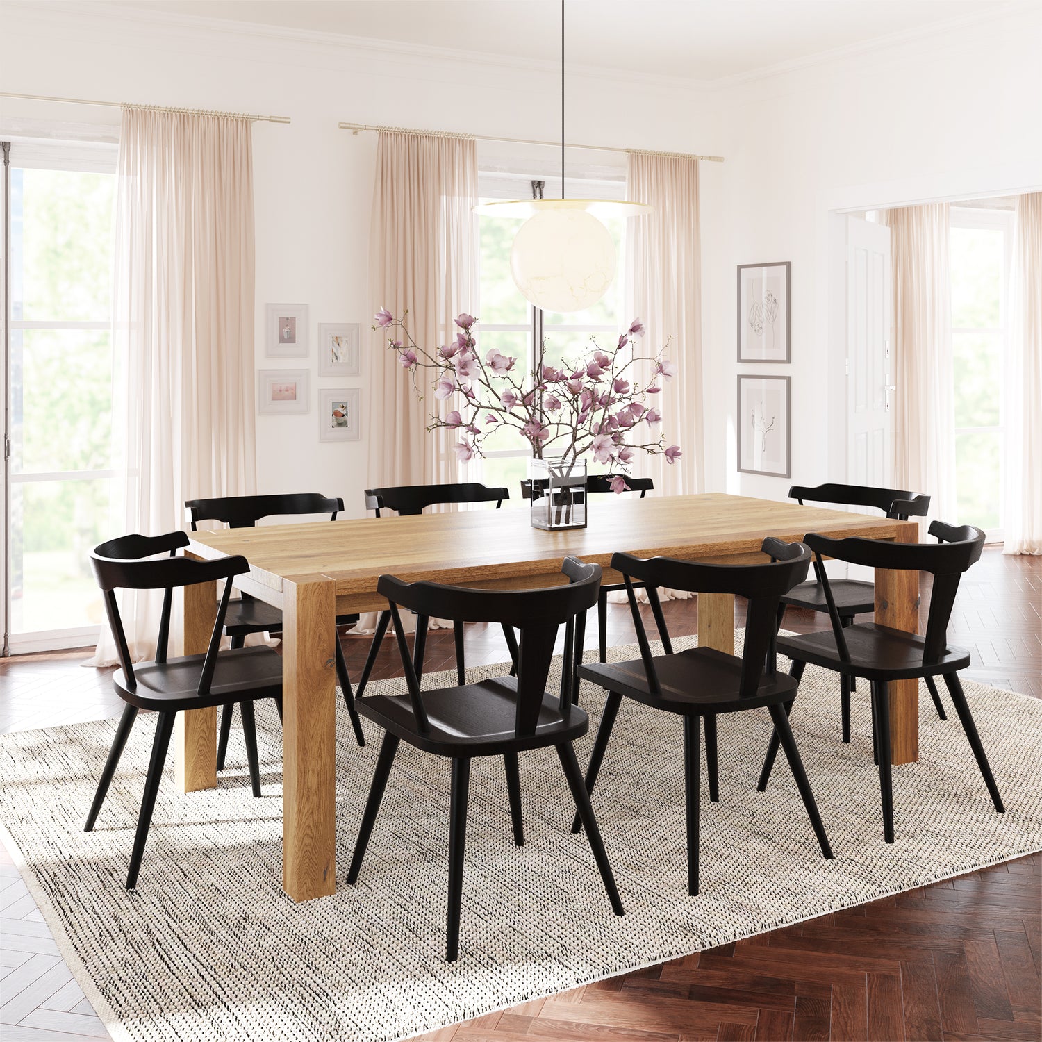 Enzo Dining Chair | Black 