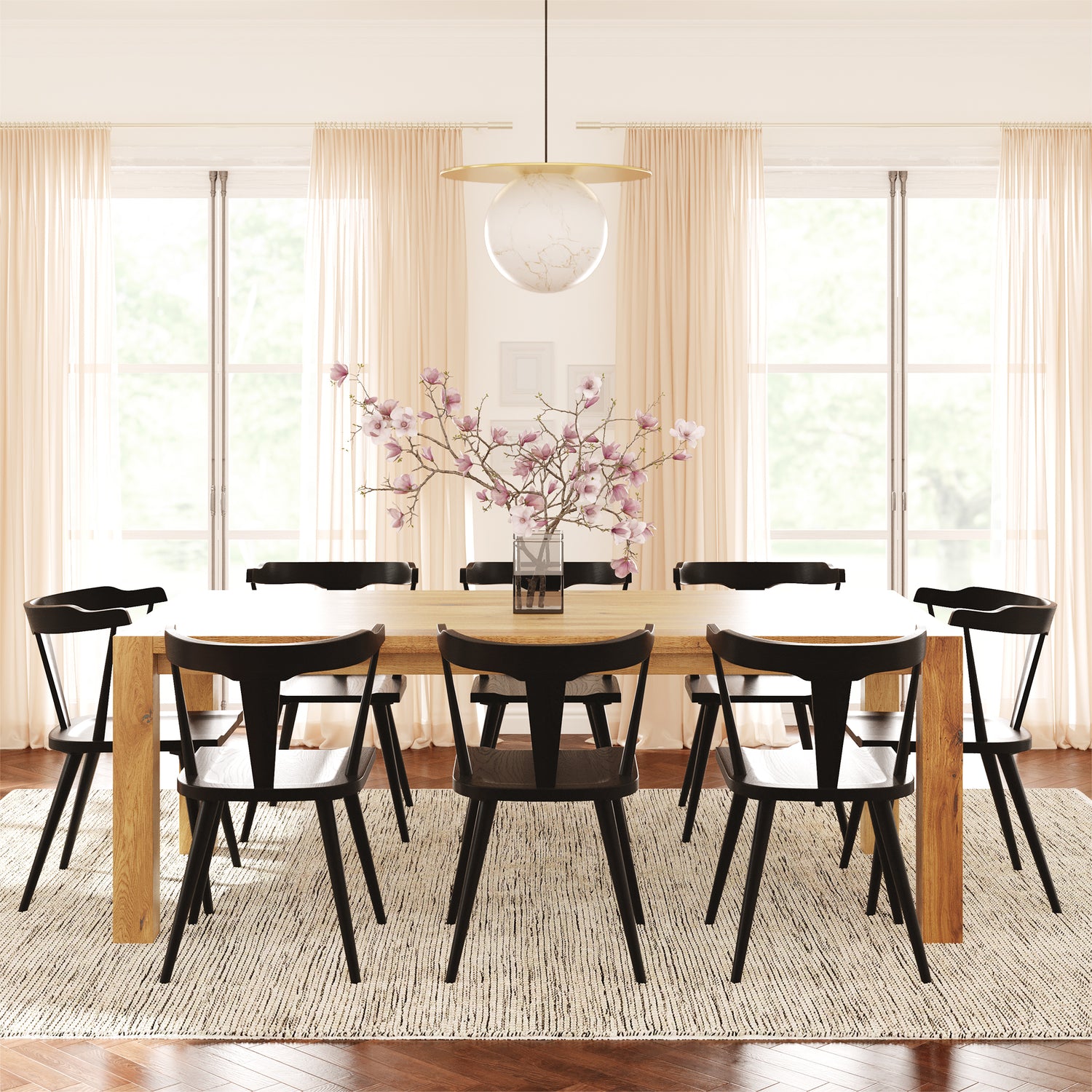 Enzo Dining Chair | Black 