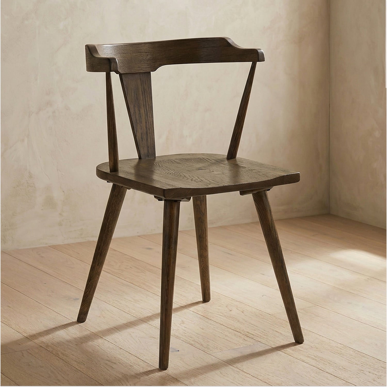 Enzo Dining Chair | Tundra Brown lifestyle_image