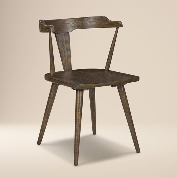 Enzo Dining Chair | Tundra Brown