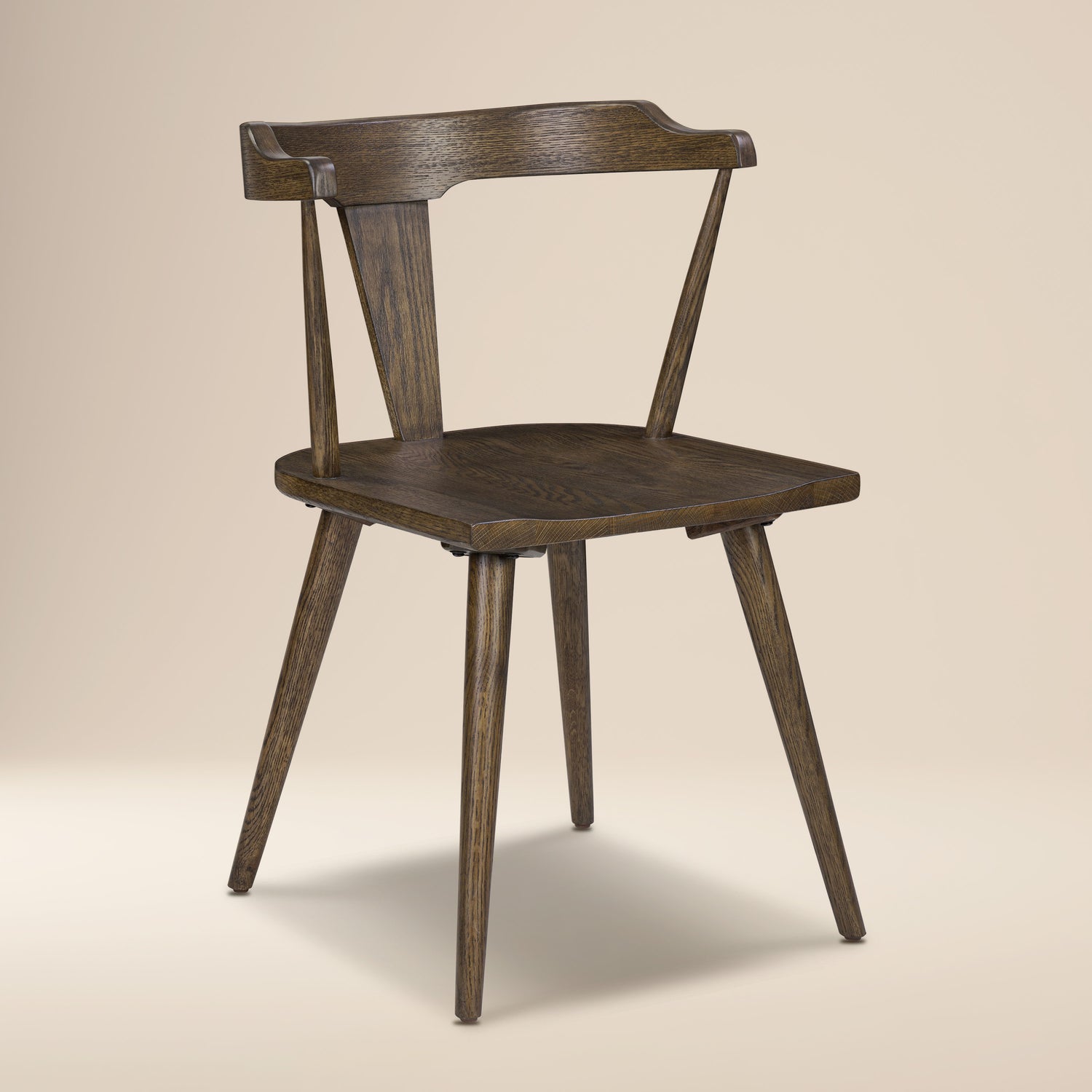 Enzo Dining Chair | Tundra Brown 