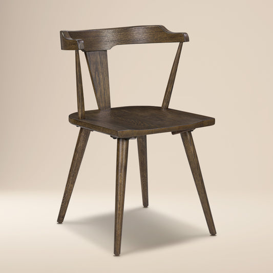 Enzo Dining Chair | Tundra Brown
