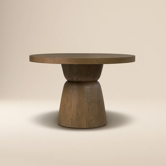 Allora Dining Table (46") | Drift Oak