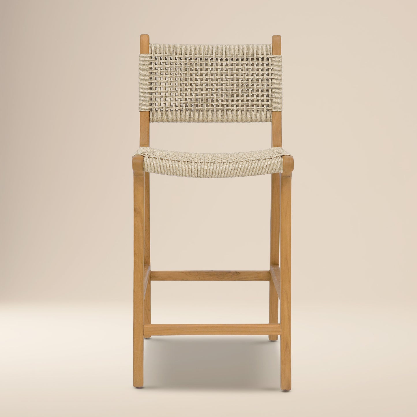 Batu Indoor / Outdoor Counter Height Stool | Natural