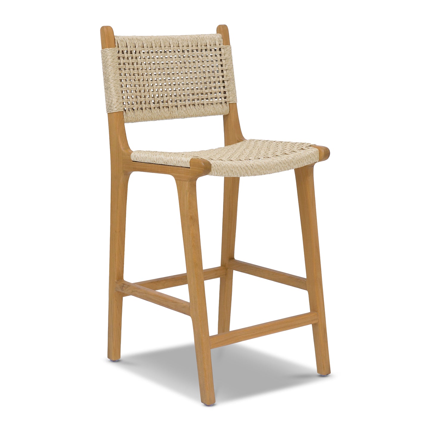 Batu Indoor / Outdoor Counter Height Stool | Natural