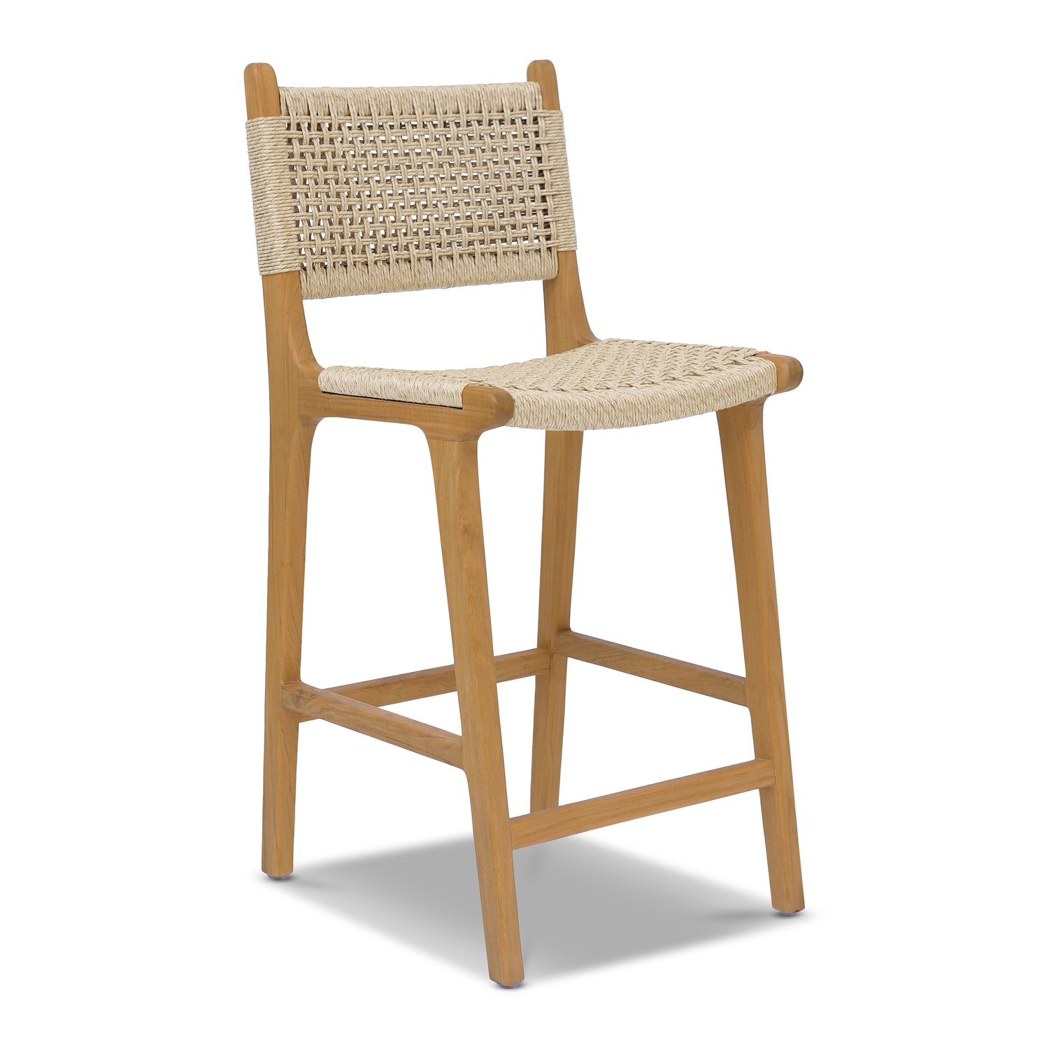 Batu Indoor / Outdoor Counter Height Stool | Natural 