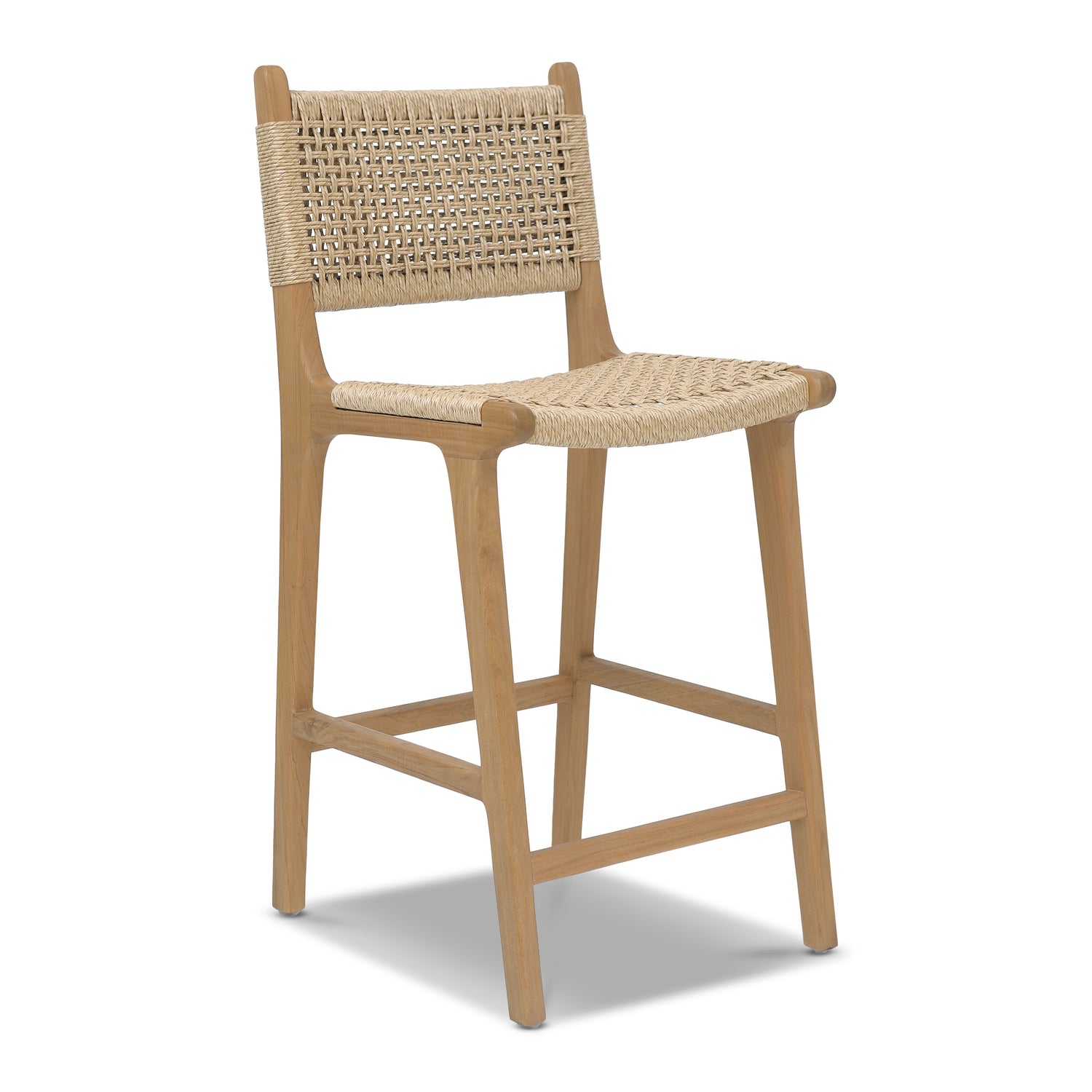 Batu Indoor / Outdoor Counter Height Stool | Natural 