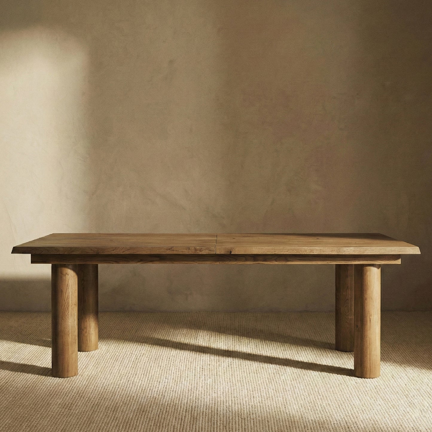 Bruton Extension Dining Table (94"-114") | Drift Oak