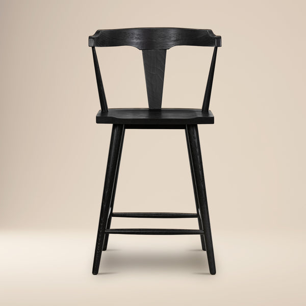 Enzo Counter Stool | Black