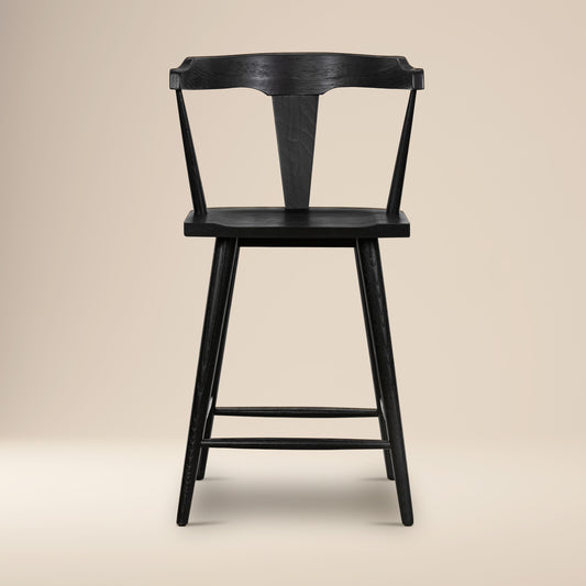 Enzo Counter Stool | Black
