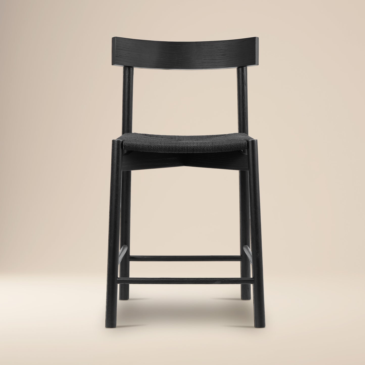 Hamm Counter Stool | Pitch Black