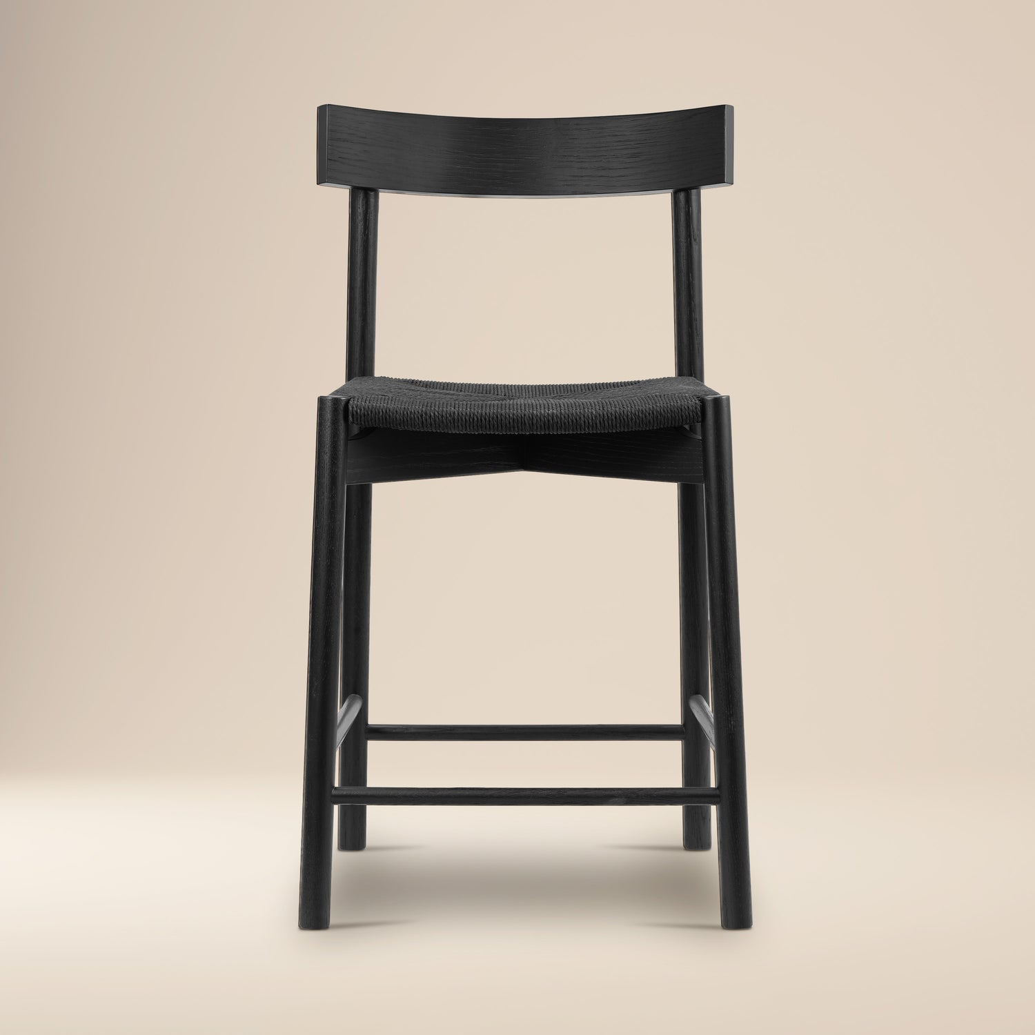 Hamm Counter Stool | Pitch Black 