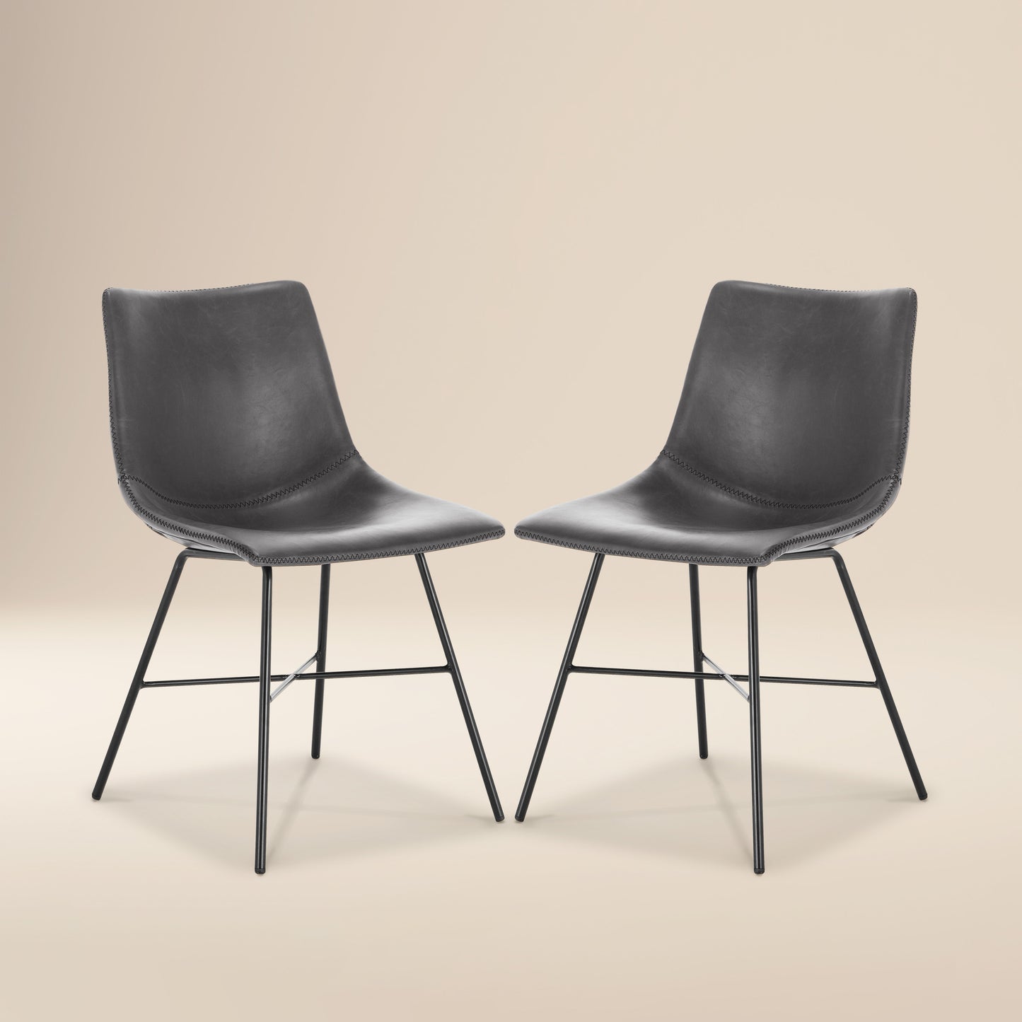 Paxton Dining Chair | Grey | Set of 2