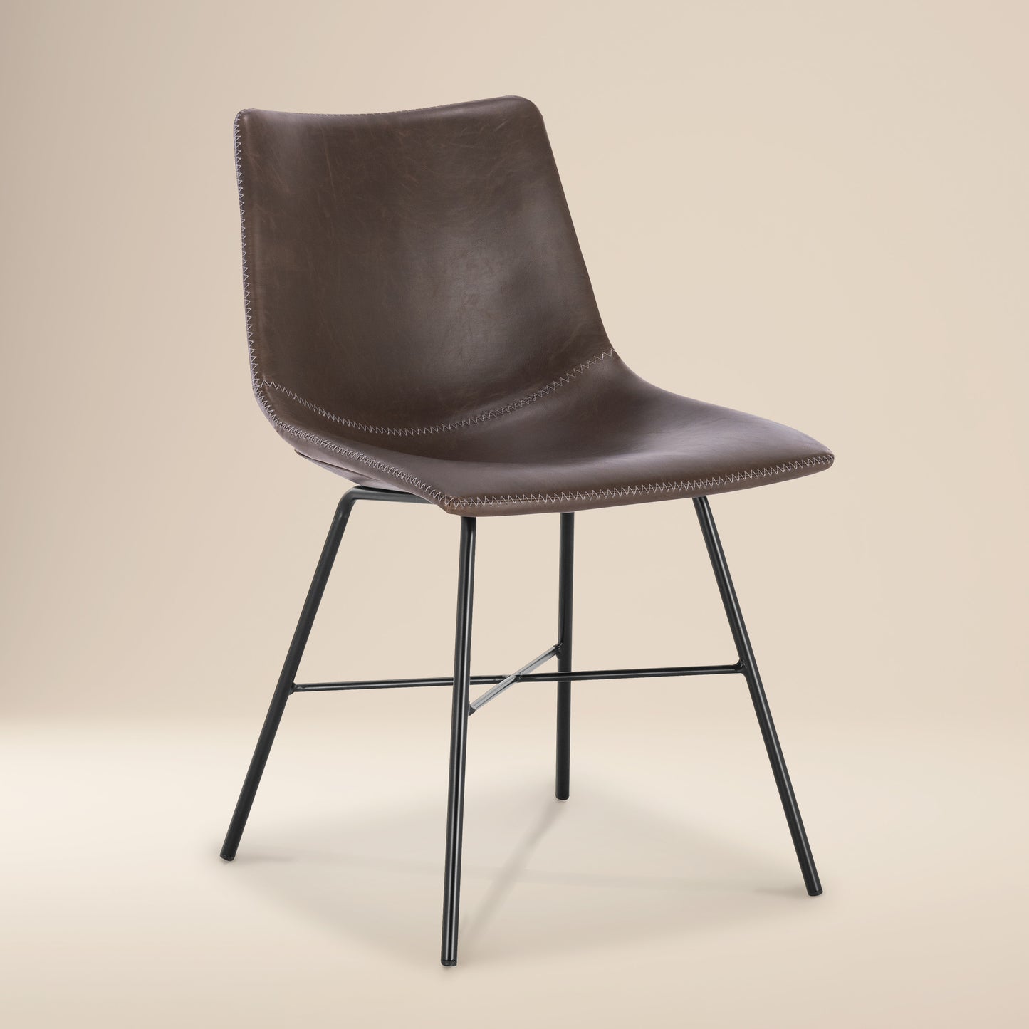Paxton Dining Chair | Brown | Set of 2