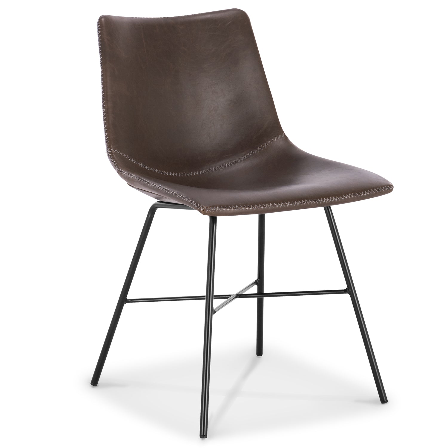 Paxton Dining Chair | Brown | Set of 2 