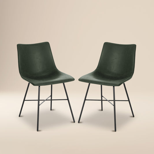 Paxton Dining Chair | Ivy Green | Set of 2